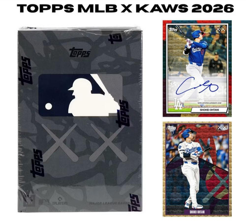 2026 topps mlb kaws baseball - topps,
